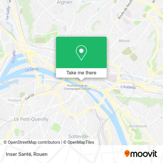 Inser Santé map