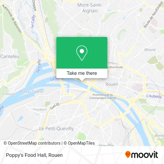 Poppy's Food Hall map