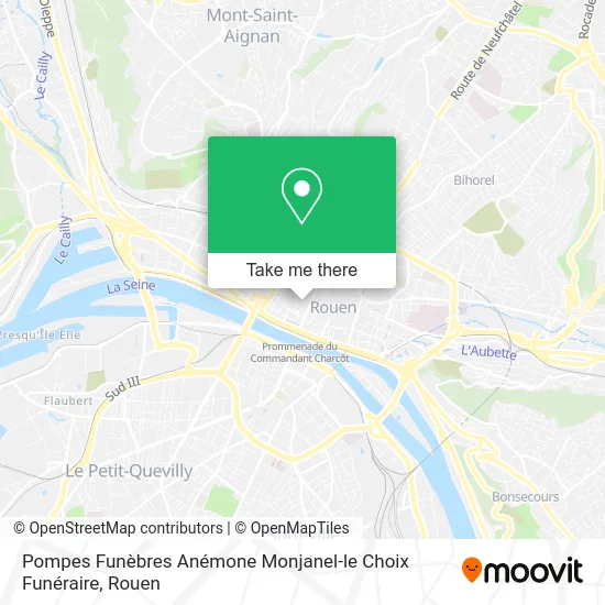 Pompes Funèbres Anémone Monjanel-le Choix Funéraire map