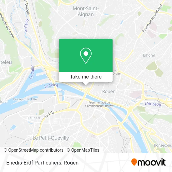 Enedis-Erdf Particuliers map