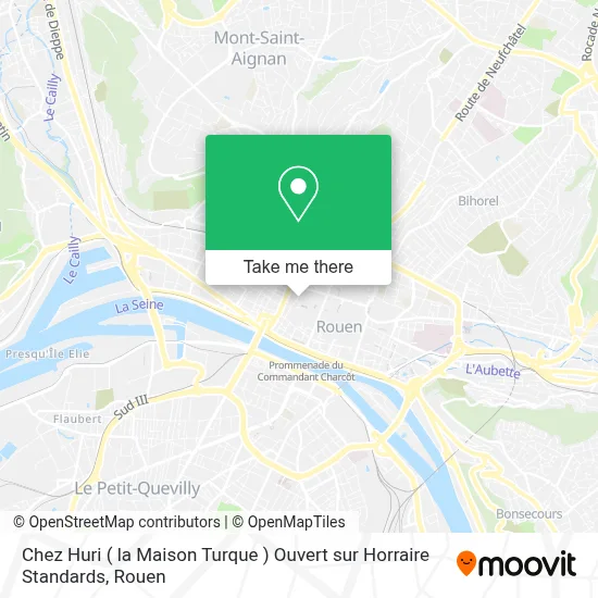 Chez Huri ( la Maison Turque ) Ouvert sur Horraire Standards map