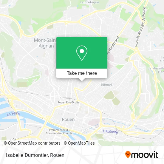 Isabelle Dumontier map