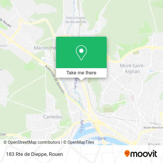 183 Rte de Dieppe map