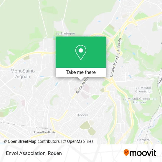 Envoi Association map