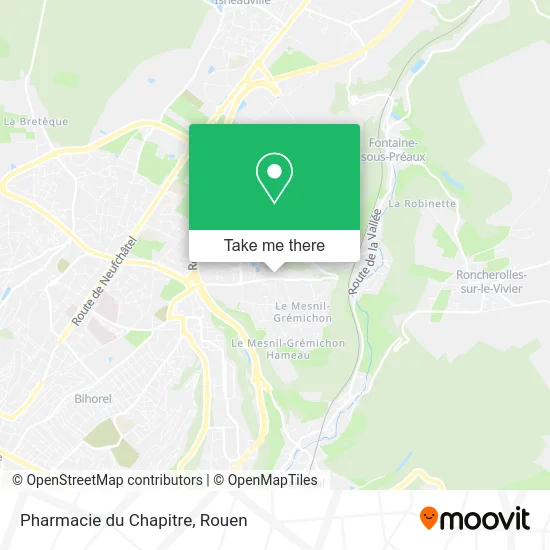 Pharmacie du Chapitre map