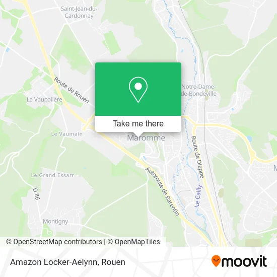 Amazon Locker-Aelynn map