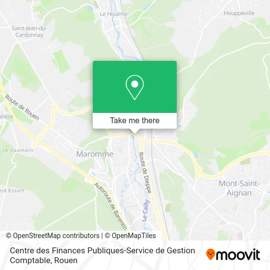 Centre des Finances Publiques-Service de Gestion Comptable map
