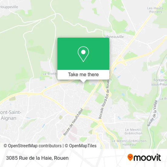 3085 Rue de la Haie map