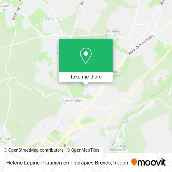 Hélène Lépine-Praticien en Thérapies Brèves map