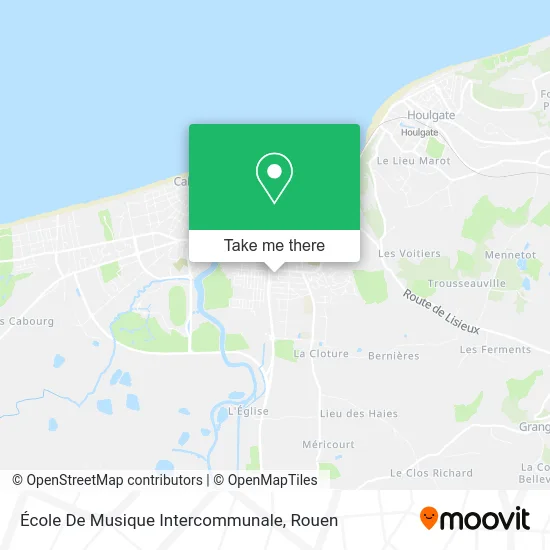 École De Musique Intercommunale map