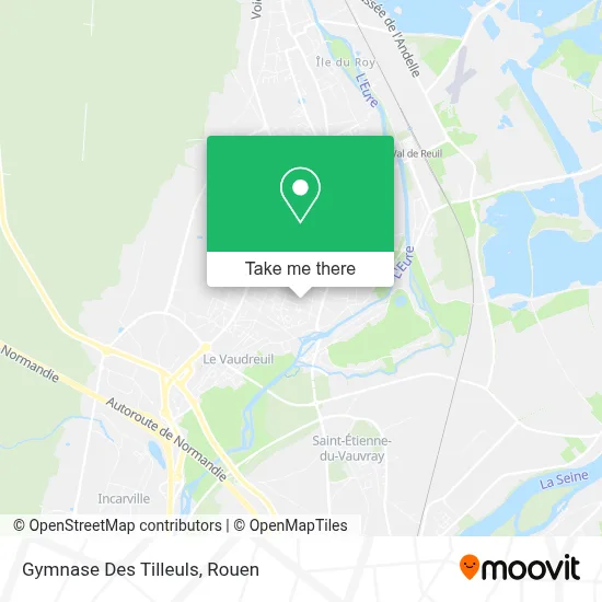 Gymnase Des Tilleuls map