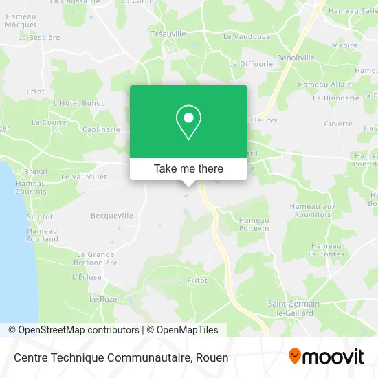 Centre Technique Communautaire map