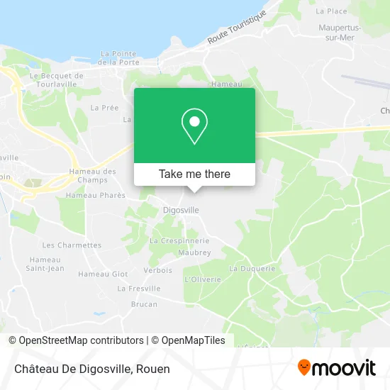 Château De Digosville map