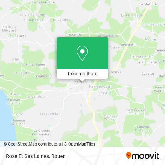 Rose Et Ses Laines map