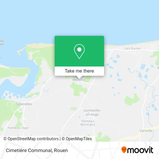 Cimetière Communal map