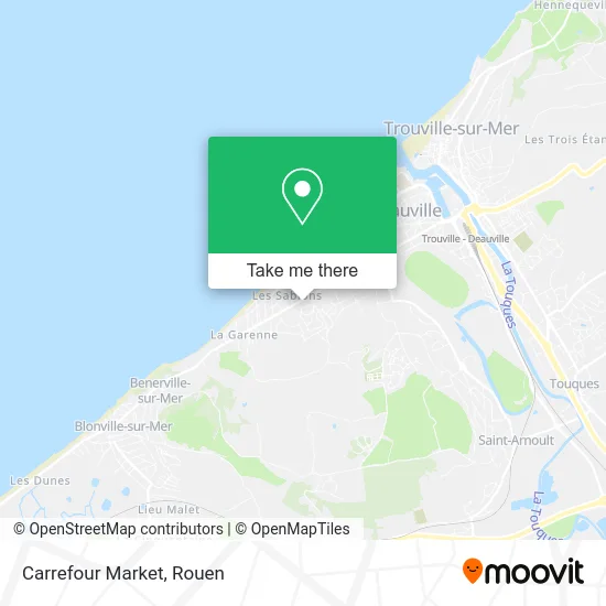 Carrefour Market map