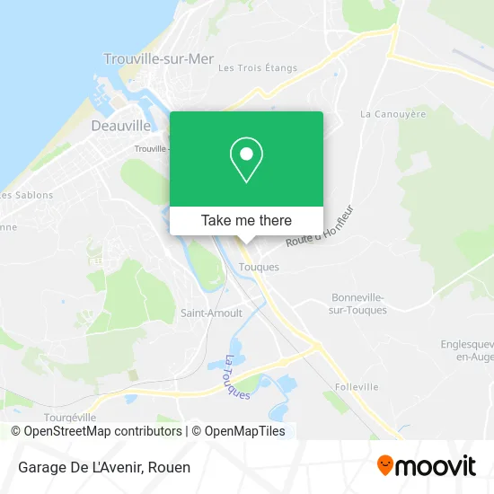 Garage De L'Avenir map