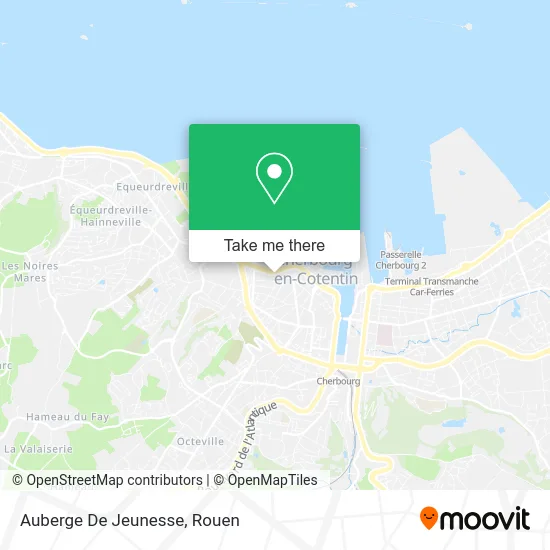 Auberge De Jeunesse map