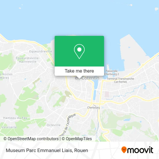Museum Parc Emmanuel Liais map