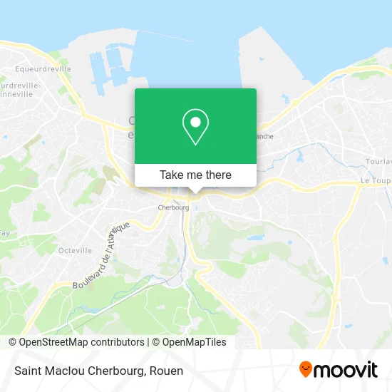Saint Maclou Cherbourg map