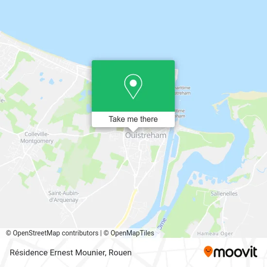 Résidence Ernest Mounier map