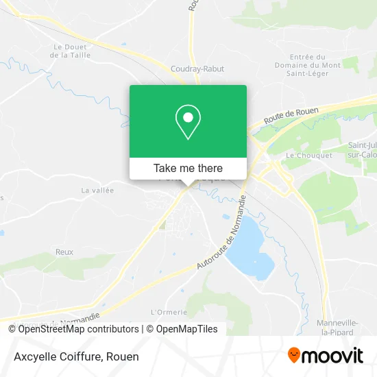 Axcyelle Coiffure map