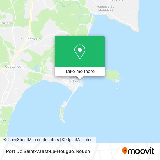 Port De Saint-Vaast-La-Hougue map