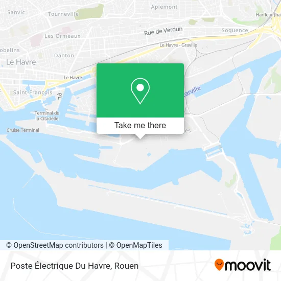 Poste Électrique Du Havre map