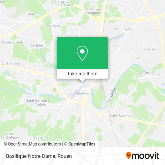 Basilique Notre-Dame map