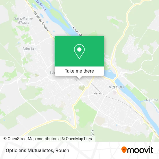Opticiens Mutualistes map