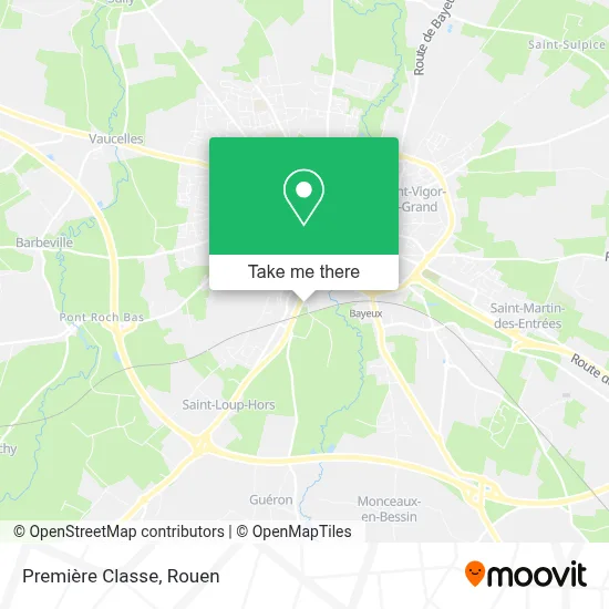 Première Classe map