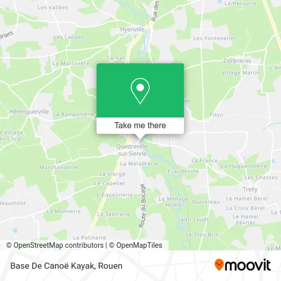 Base De Canoë Kayak map