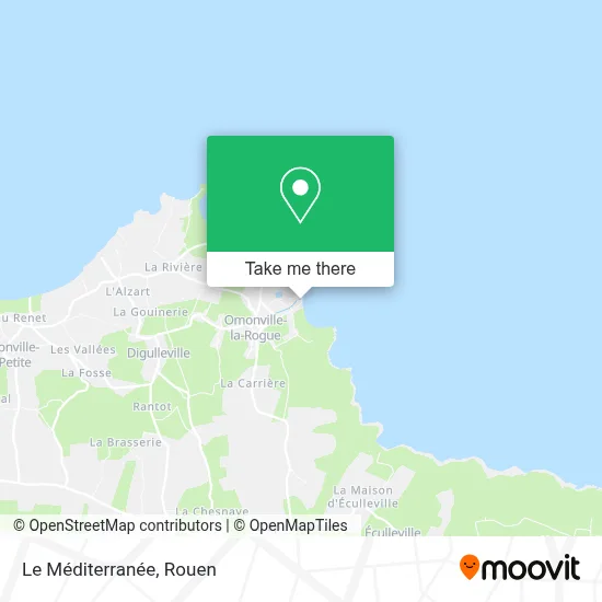 Le Méditerranée map