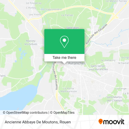 Ancienne Abbaye De Moutons map