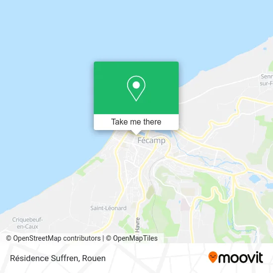 Résidence Suffren map