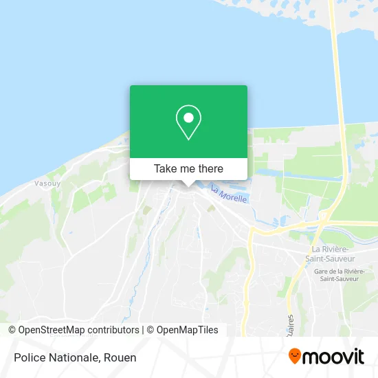 Police Nationale map