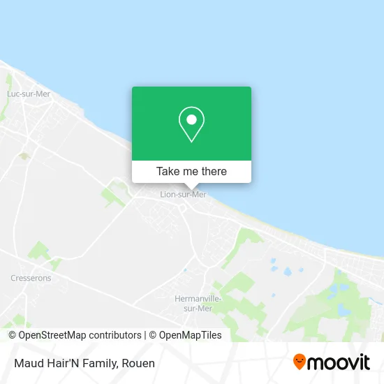 Maud Hair'N Family map