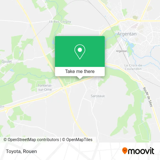 Toyota map