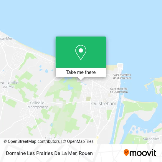 Domaine Les Prairies De La Mer map