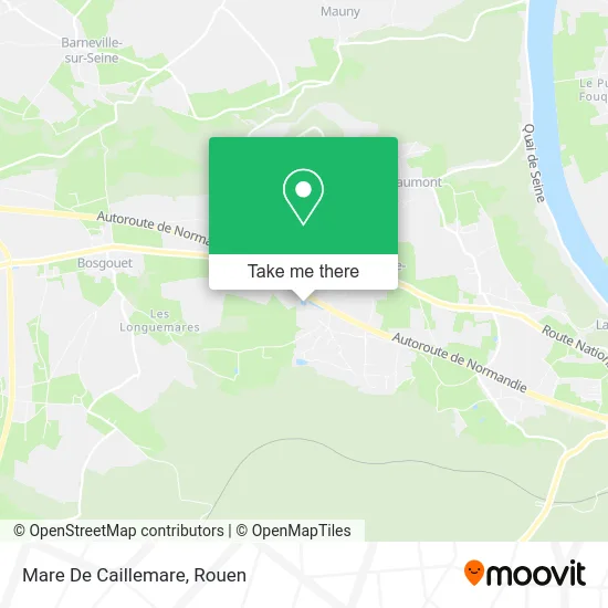 Mare De Caillemare map