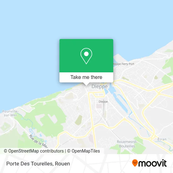 Porte Des Tourelles map