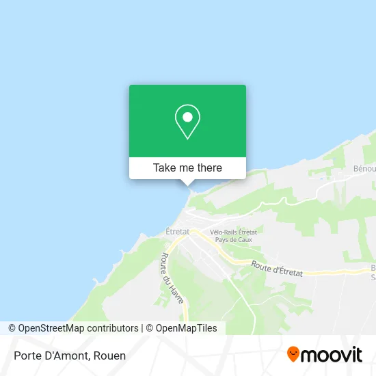 Porte D'Amont map