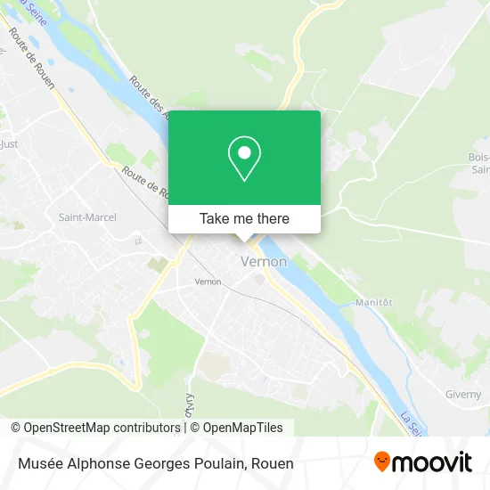 Musée Alphonse Georges Poulain map