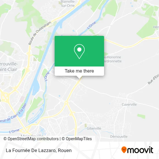 La Fournée De Lazzaro map