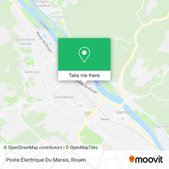 Poste Électrique Du Marais map