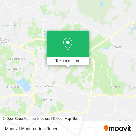 Manuvit Manutention map