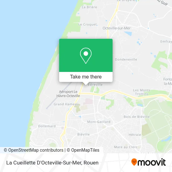 La Cueillette D'Octeville-Sur-Mer map