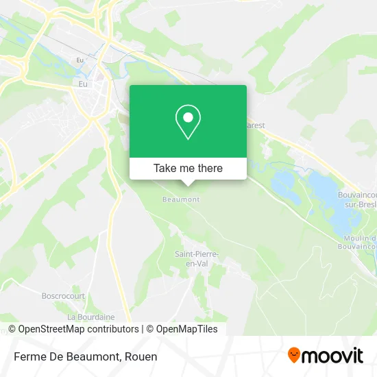 Ferme De Beaumont map