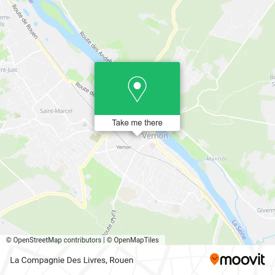 La Compagnie Des Livres map