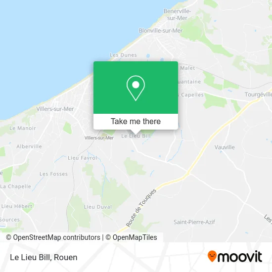 Le Lieu Bill map